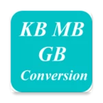 Logo of KB MB GB Conversion android Application 